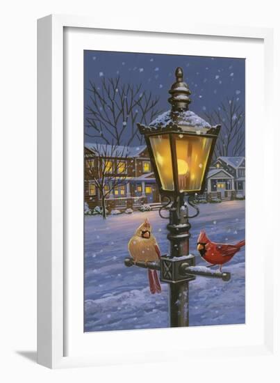 Winter Glow-William Vanderdasson-Framed Giclee Print