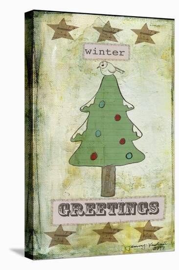 Winter Greetings-Tammy Kushnir-Stretched Canvas