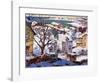 Winter Harbor-Henry Gasser-Framed Art Print