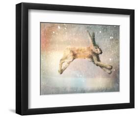 Winter Hare-Claire Westwood-Framed Art Print