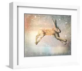 Winter Hare-Claire Westwood-Framed Art Print