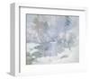 Winter Harmony-John Henry Twachtman-Framed Art Print