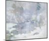 Winter Harmony-John Henry Twachtman-Mounted Art Print