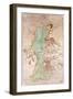 Winter; Hiver, C.1896-Alphonse Mucha-Framed Giclee Print