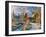 Winter Holiday Cabin-Dominic Davison-Framed Art Print