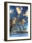 Winter Home Vertical-Robert Goldwitz-Framed Photographic Print