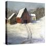 Winter Homestead I-Marilyn Wendling-Stretched Canvas