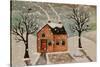 Winter House-Karla Gerard-Stretched Canvas