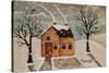 Winter House-Karla Gerard-Stretched Canvas