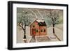 Winter House-Karla Gerard-Framed Giclee Print