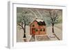 Winter House-Karla Gerard-Framed Giclee Print