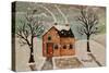Winter House-Karla Gerard-Stretched Canvas
