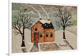Winter House-Karla Gerard-Framed Giclee Print
