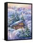 Winter House-ZPR Int’L-Framed Stretched Canvas