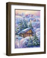 Winter House-ZPR Int’L-Framed Giclee Print