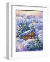 Winter House-ZPR Int’L-Framed Giclee Print