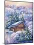 Winter House-ZPR Int’L-Mounted Giclee Print