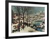 Winter, Hunters in the Snow-Pieter Bruegel the Elder-Framed Collectable Print