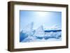 Winter Ice Landscape on Lake Baikal-Tiplyashin Anatoly-Framed Photographic Print