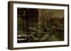 Winter in Amsterdam-George Hendrik Breitner-Framed Art Print