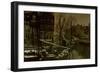 Winter in Amsterdam-George Hendrik Breitner-Framed Art Print