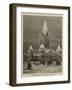 Winter in Canada, the Ice Palace at Montreal-null-Framed Giclee Print