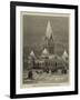 Winter in Canada, the Ice Palace at Montreal-null-Framed Giclee Print