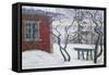 Winter in Hvalsbakken, 1926-Harald Sohlberg-Framed Stretched Canvas