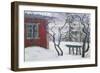 Winter in Hvalsbakken, 1926-Harald Sohlberg-Framed Giclee Print