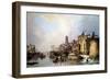 Winter in Konigsberg (Kaliningrad)-Ludwig Hermann-Framed Giclee Print