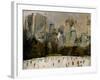 Winter In Manhattan-Georgie-Framed Giclee Print