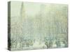 Winter in New York-F. Usher Voll-Stretched Canvas