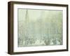 Winter in New York-F. Usher Voll-Framed Giclee Print