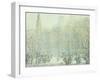 Winter in New York-F. Usher Voll-Framed Giclee Print