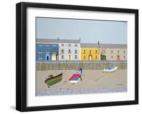 Winter in Polperro-Micaela Antohi-Framed Giclee Print