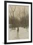 Winter in Scheveningen Bushes-Anton Mauve-Framed Art Print