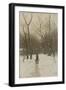 Winter in Scheveningen Bushes-Anton Mauve-Framed Art Print