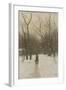 Winter in Scheveningen Bushes-Anton Mauve-Framed Art Print