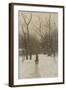 Winter in Scheveningen Bushes-Anton Mauve-Framed Art Print