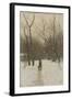 Winter in Scheveningen Bushes-Anton Mauve-Framed Art Print