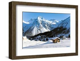 Winter in Swiss Alps-britvich-Framed Photographic Print