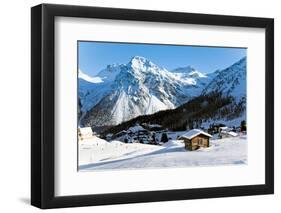 Winter in Swiss Alps-britvich-Framed Photographic Print