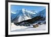 Winter in Swiss Alps-britvich-Framed Photographic Print