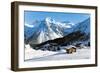 Winter in Swiss Alps-britvich-Framed Photographic Print