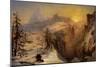 Winter in Switzerland, 1860-Jasper Francis Cropsey-Mounted Giclee Print