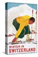Winter in Switzerland-E^ Hermes-Stretched Canvas