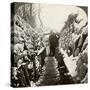 Winter in the Belgian Trenches at Nieupoort, Belgium 20th Century-null-Stretched Canvas