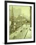 Winter in the City-Paul Cornoyer-Framed Giclee Print