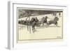 Winter in the Engadine, a Tailing Party at Davos Platz-Frank Craig-Framed Giclee Print