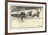 Winter in the Engadine, a Tailing Party at Davos Platz-Frank Craig-Framed Giclee Print